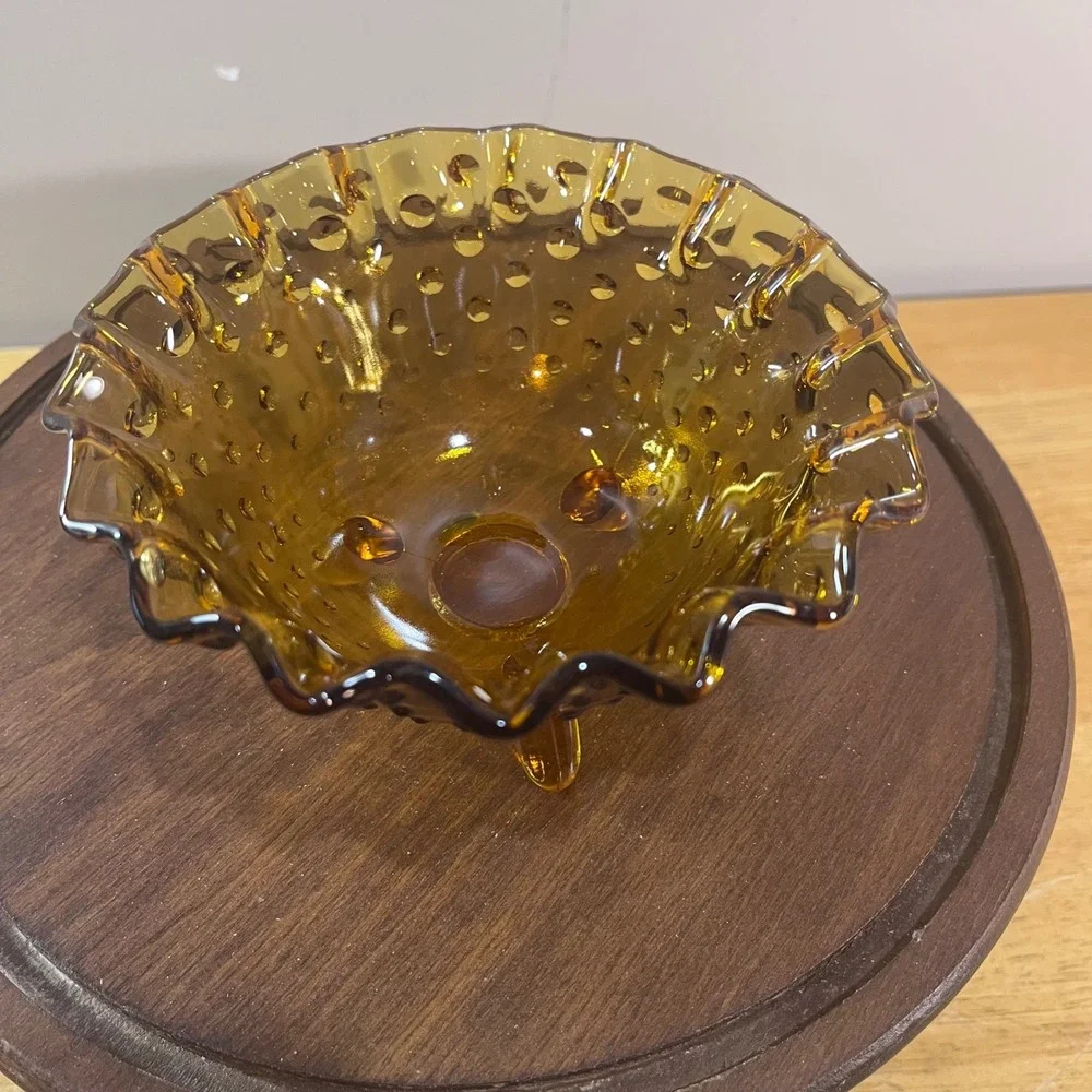 Le Smith amber glass